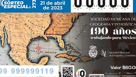 Mira la Lotería Nacional de México este viernes 21 de abril, que realizará el Sorteo Especial 273. | Foto: Captura Lotenal