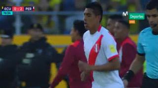 Perú marcó el segundo ante Ecuador: Paolo Hurtado culminó con clase un contraataque mortal [VIDEO]