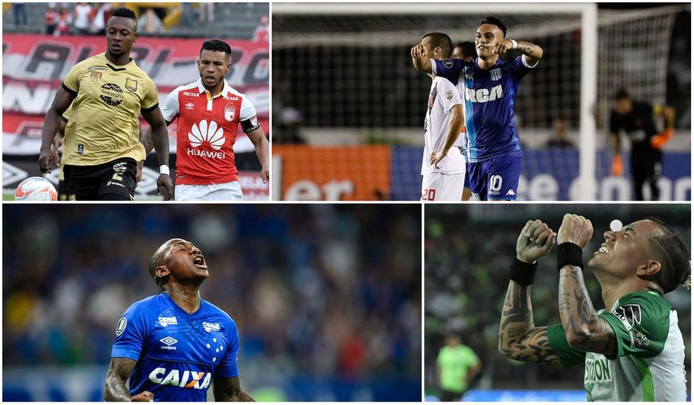 Los goleadores de la presente edición de la Copa Libertadores. (Foto: Agencias)