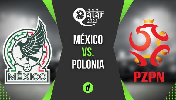México vs. Polonia: fecha, horarios y canales del partido por el Mundial de Qatar (Foto: Depor).