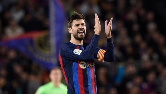 Gerard Piqué colgará los botines tras el último partido del Barcelona este año. (Foto: AFP)