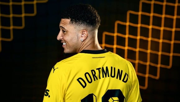 Jadon Sancho fue cedido al Dortmund hasta final de temporada. (Foto: Dortmund)