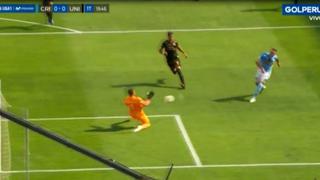 Una tapada que vale como un gol: así se lució Carvallo con Emanuel Herrera en la final de la Liga 1 [VIDEO]