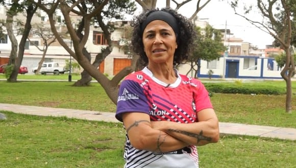 Con 52 años, Soraya Taravay jugó la Liga Femenina 2021 con FC Killas (Foto: Mujeres Fútbol Club)