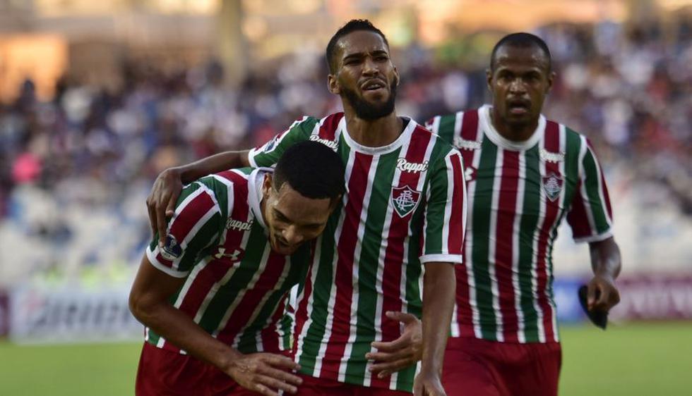 Fluminense venció 2-1 a Antofagasta y avanzó a segunda fase de la Copa Sudamericana 2019. (Photosport Chile)