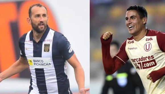Hernán Barcos y Alexander Succar serán las cartas del gol en el clásico nacional (Depor)