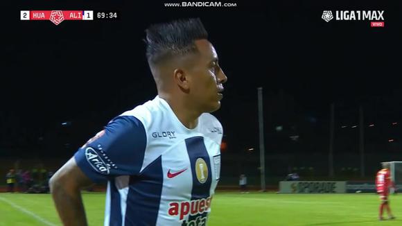 Chirstian Cueva officially debuted as a player for Alianza Lima against Sport Huancayo.  (Video: League 1 MAX)