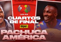 Pachuca vs. América EN VIVO, ida de Liguilla MX: ¿desde qué hora y por qué canal ver?