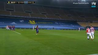 Apareció el VAR: Raúl García puso el 2-1 en el Barcelona vs Athletic Club pero el juez lo anuló [VIDEO]