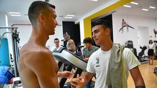 A ponerse a punto: así fue recibido Cristiano Ronaldo por sus nuevos compañeros en Juventus [FOTOS]