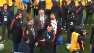 Repudio mundial: Gary Medel lanzó escupitajos a fanáticos de Argentina en Copa América [VIDEO]