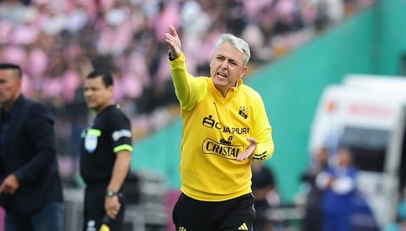 El brasileño Tiago Nunes es el entrenador de Sporting Cristal. (Foto: Jesús Saucedo / GEC)