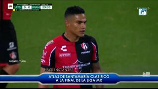 Anderson Santamaría: Atlas clasificó a la final de la Liga MX y enfrentará a León de Santiago Ormeño 