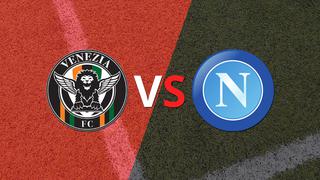 Venezia y Napoli se mantienen sin goles al finalizar el primer tiempo