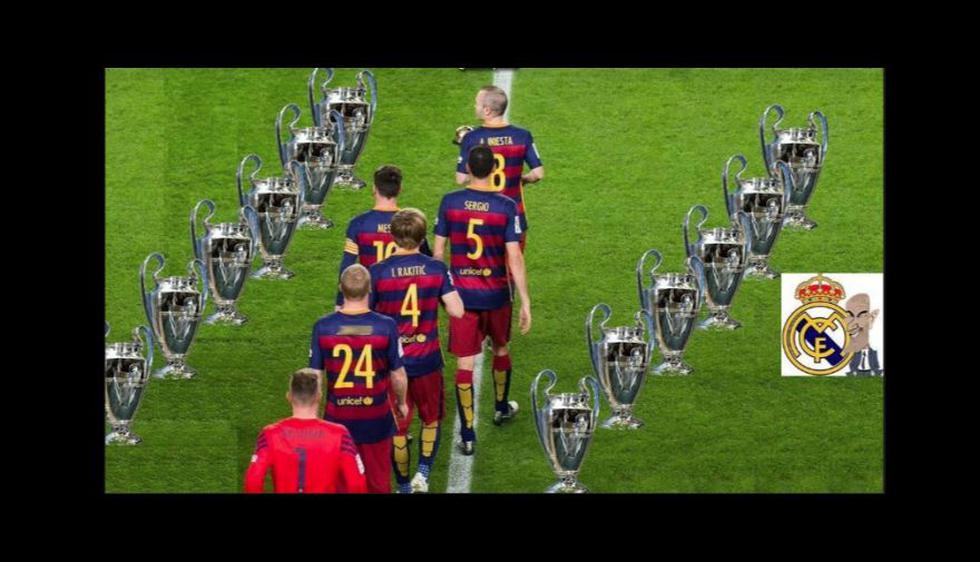 Los memes del título del Barza y con 'hat-trick' de Messi