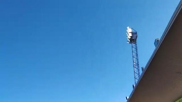 Así luce el Estadio Reina Sofía, lugar del partido entre Barcelona vs. Unionistas. (Video: Twitter)