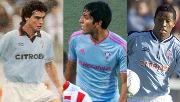 Los peruanos que jugaron en Celta de Vigo. (Foto: Agencias)