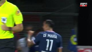 Como ante Brasil: Di María marcó golazo y selló el 4-2 del PSG sobre Brest por Lige 1 [VIDEO]