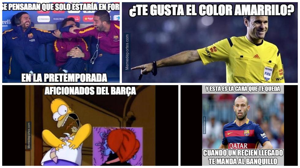Los mejores memes del triunfo del Barcelona. (Meme deportes)