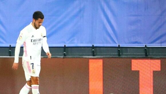 Eden Hazard sufrió una lesión muscular, confirmó Real Madrid. (Foto: Reuters)