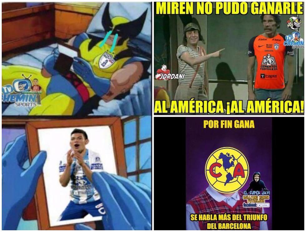 Los mejores memes que dejó la victoria del  América sobre Pachuca por el Apertura de Liga MX. (Difusión)