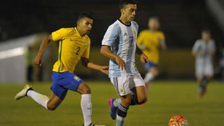 Argentina y Brasil empataron 2-2 por el Hexagonal del Sudamericano Sub 20