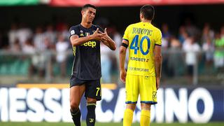 Debut sin gol: el mensaje de Cristiano Ronaldo tras jugar su primer partido en la Serie A