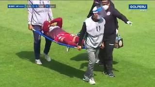 Se fue entre lágrimas: Dos Santos abandonó por lesión el duelo entre Universitario vs. Sporting Cristal [VIDEO]