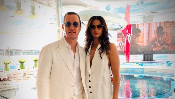 Matthew McConaughey y Camila Alves están en Miami. (Foto: Twitter)
