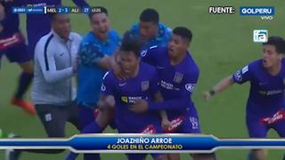 Alianza Lima venció 3-2 a Melgar y es el nuevo líder del Torneo Clausura