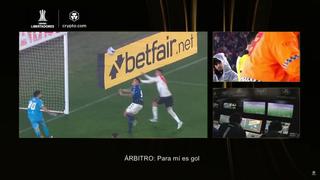 Tobar, al descubierto: revelan audios del VAR en polémico gol anulado a Suárez en River vs Vélez