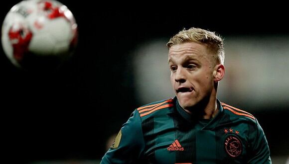 Donny van de Beek tiene 22 años, juega de volante en el Ajax y ya sería el nuevo fichaje del Real Madrid. (Getty)