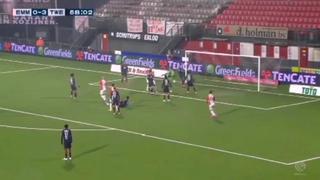 Miguel Araujo volvió a marcar para FC Emmen en la jornada de Eredivisie [VIDEO]