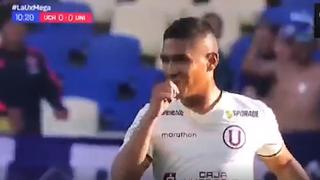 ¡Gol crema! Roberto Siucho marcó así para la ‘U’ sobre la ‘U’ de Chile [VIDEO]