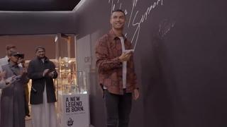 Con todos sus trofeos: Cristiano Ronaldo inauguró museo propio en Arabia