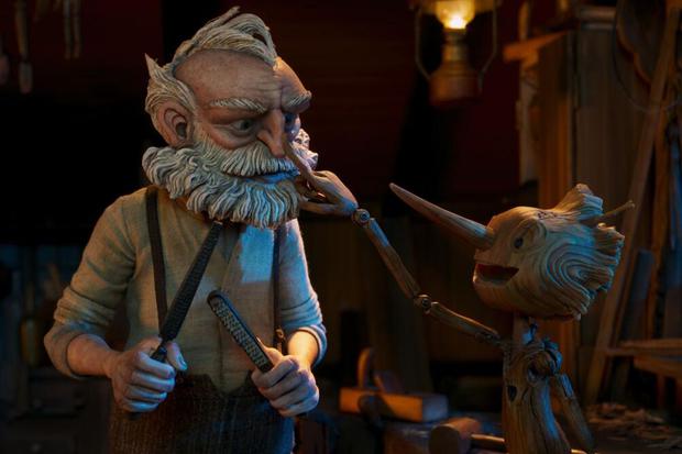 El guion de “Pinocho de Guillermo del Toro” fue escrito por Gris Grimly, Del Toro, Patrick McHale y Matthew Robbins (Foto: Netflix)