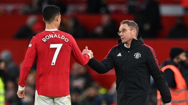 Ralf Rangnick fue entrenador del Manchester United, en la segunda etapa de Cristiano Ronaldo. (Foto: AFP)