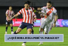 ¿A qué hora jugó Perú vs. Paraguay? Horarios en USA