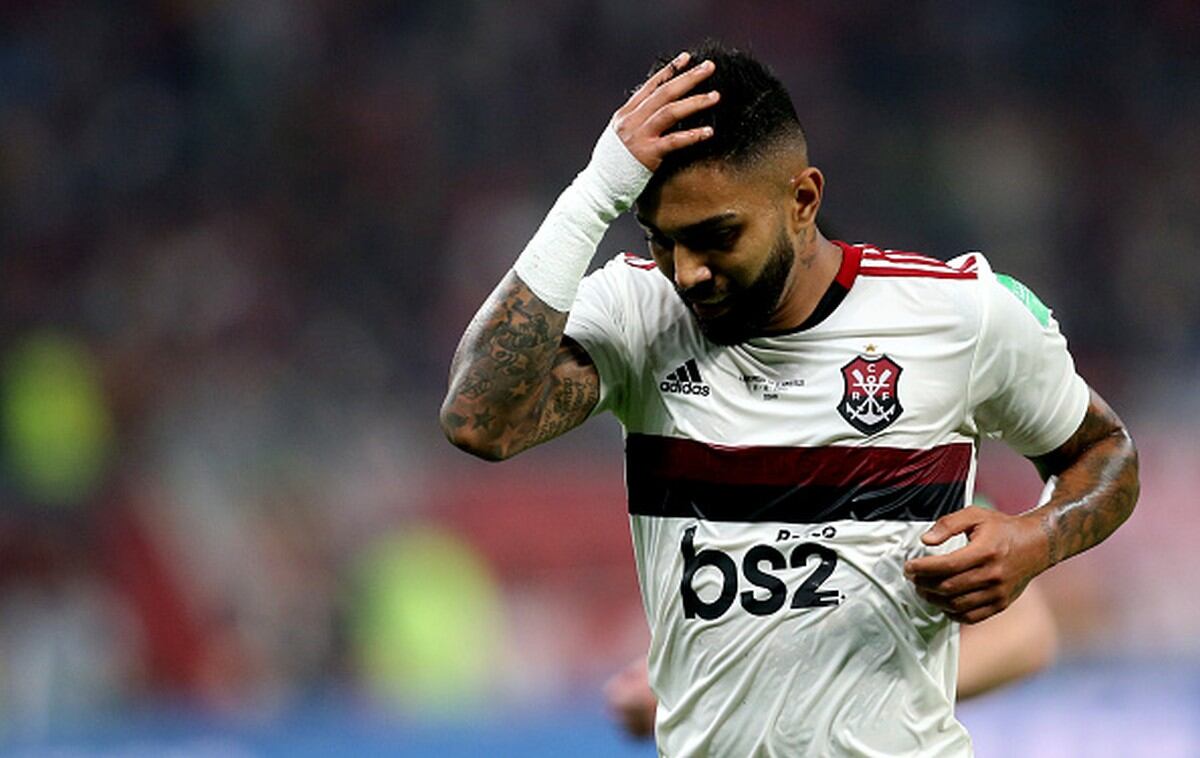 Gabriel Barbosa fue elegido el mejor delantero de Sudamérica en 2019. (Foto: Getty)