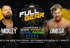 ¡Duelo inédito! Jon Moxley enfrentará a Kenny Omega en noviembre en el evento Full Gear de AEW