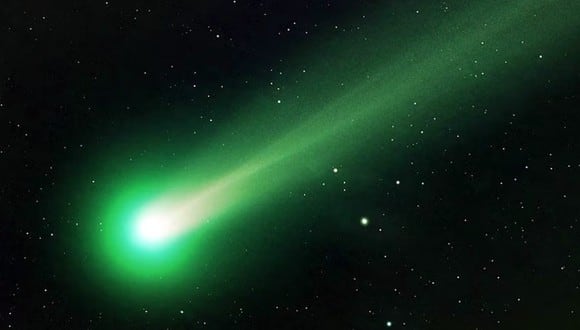 A partir de las 18:30 horas de CDMX se podrá observar el cometa verde Nishimura (C/2023 P1) en el cielo de México hoy, domingo 17 de septiembre, según explicó la NASA. (Foto: AFP)