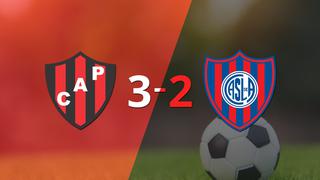 Partido de muchos goles y triunfo de Patronato sobre San Lorenzo