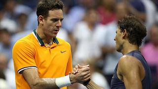 Acaricia el título: Del Potro avanzó a la final US Open 2018 tras el retiro de Rafael Nadal