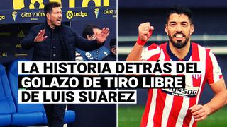 Conoce la historia detrás del golazo de tiro libre de Suárez y la sonrisa del ‘Cholo’ Simeone