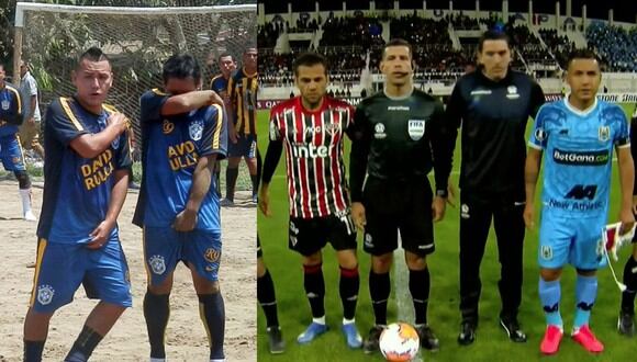 Yorkman Tello fue el capitán de Deportivo Binacional en su debut contra Sao Paulo por la fecha 1 de la Copa Libertadores 2020. (Foto: Twitter)