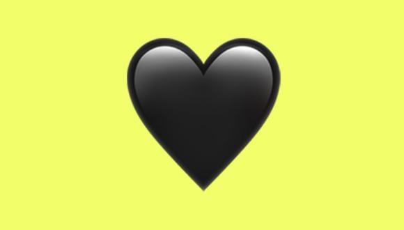 ¿Usas el corazón negro de WhatsApp? Conoce qué significa HOY. (Foto: Emojipedia)