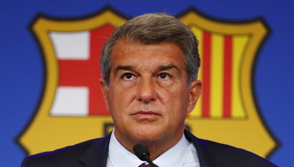 Joan Laporta es presidente de Barcelona desde el 2021. (Foto: AP)