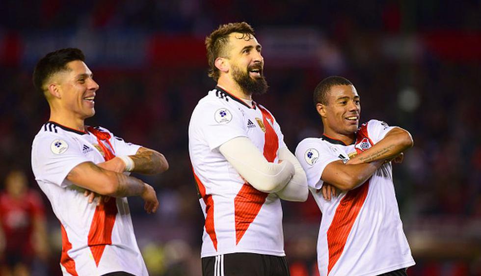 River Plate goleó al Atlético Paranaense y alzó la Recopa Sudamericana 2019. (Getty)