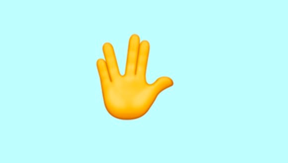 Este es un saludo especial. Si tu amigo o pareja te mandó este emoji, entonces aquí te decimos qué responder en WhatsApp. (Foto: Emojipedia)