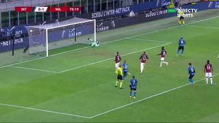 Hay partido: Lukaku canjeó penal por gol para el 1-1 de Inter contra AC Milan por la Copa Italia [VIDEO]